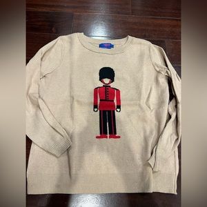 Sweater with royal guard